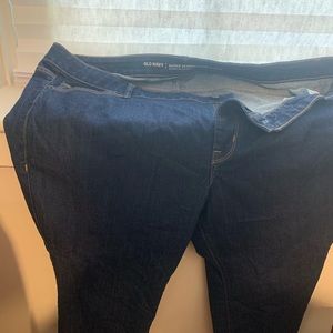 Old Navy Super Skinny Mid Rise Jeans Plus Size 26W Short